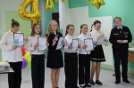Леноблпожспас отметил успехи юных дарований Новой Ладоги