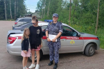 7-летняя девочка нашлась благодаря сотрудникам Росгвардии